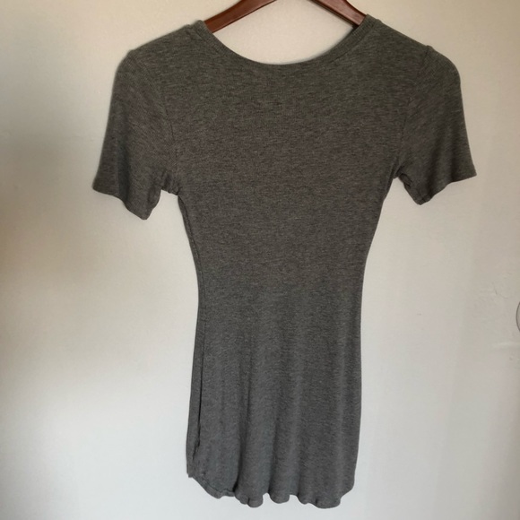 Gray mini dress - Picture 2 of 2